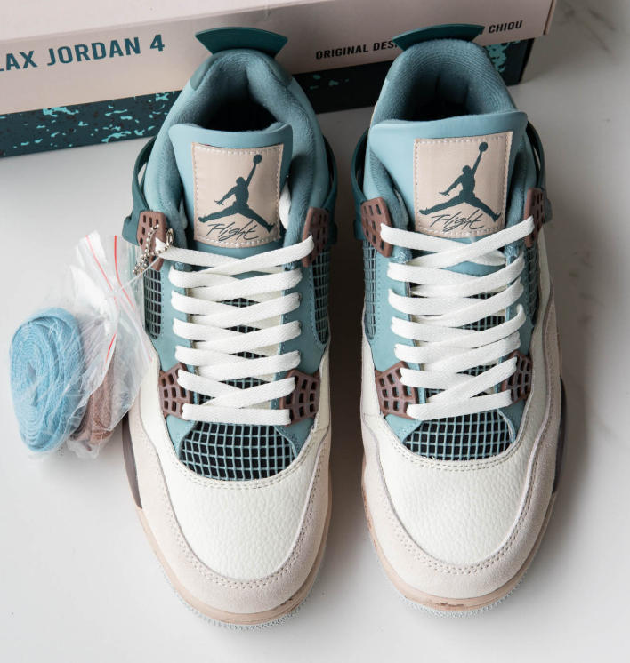 Jordan 4 Custom Snorlax