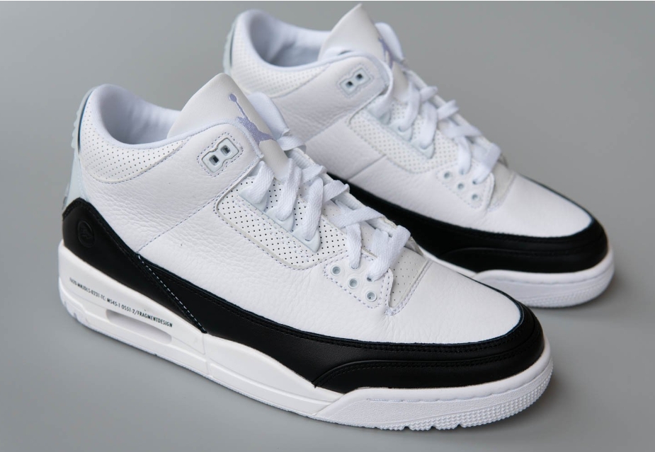 Jordan 3 Retro Fragment White Black