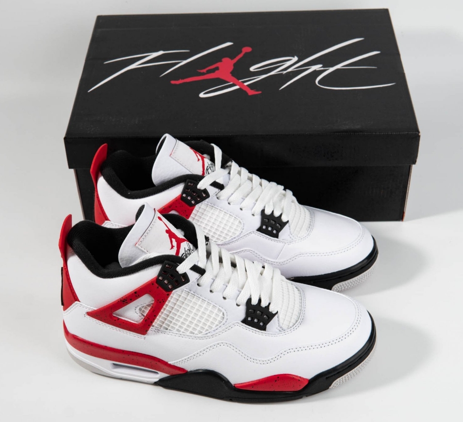 Jordan 4 Retro Red Cement