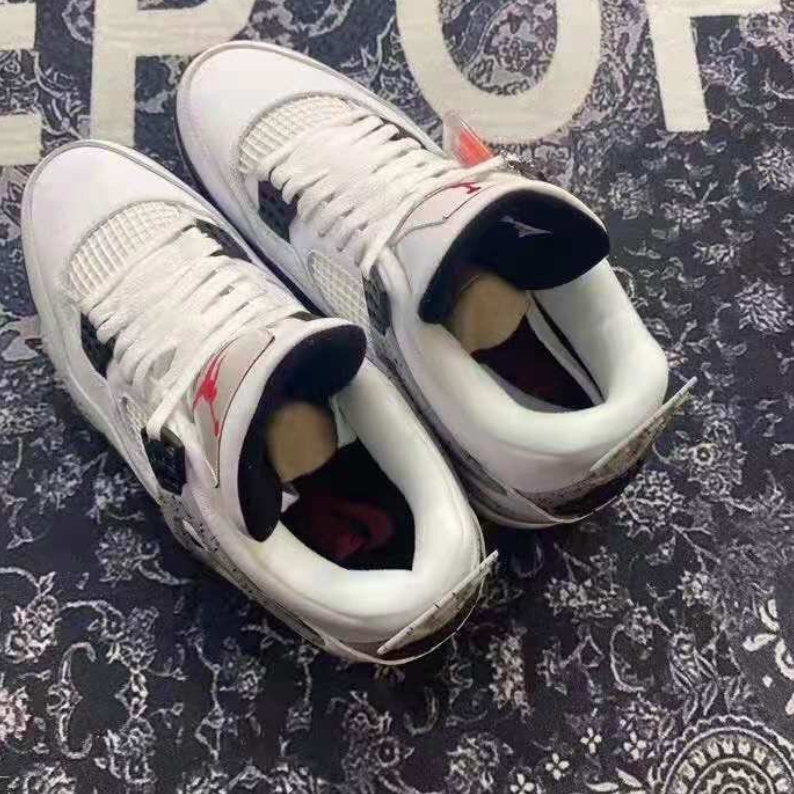 Jordan 4 Retro Golf White Cement