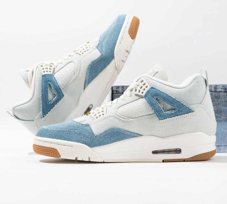 Jordan 4 Retro TEX Denim Worn Blue