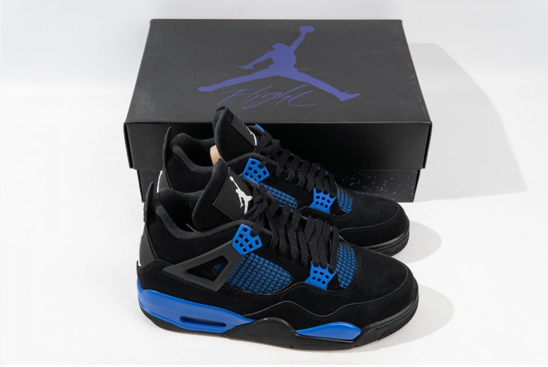 JORDAN 4 RETRO BLUE THUNDER