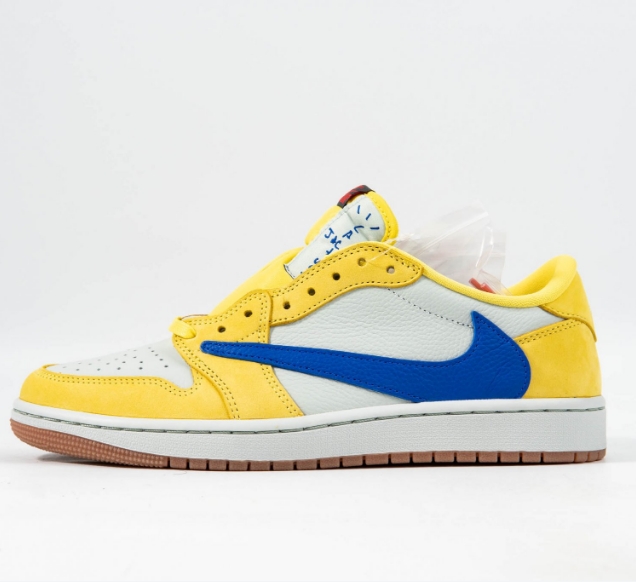 Jordan 1 Retro Low OG SP Travis Scott Canary