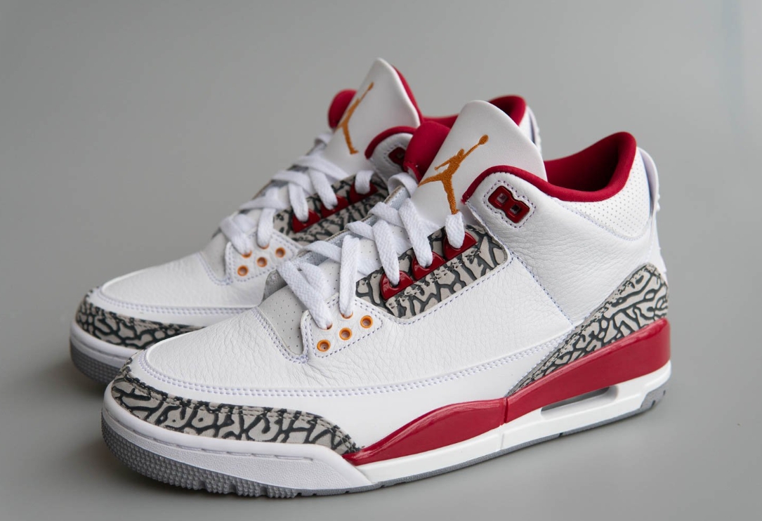 Jordan 3 Retro Cardinal Red