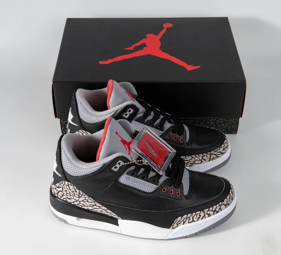 Jordan 3 Retro Black Cement 2018