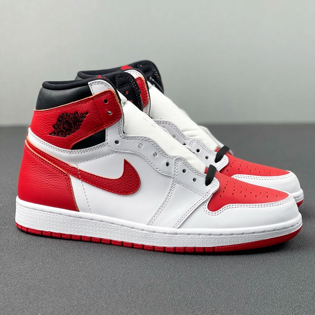 Jordan 1 Retro High Heritage White Red
